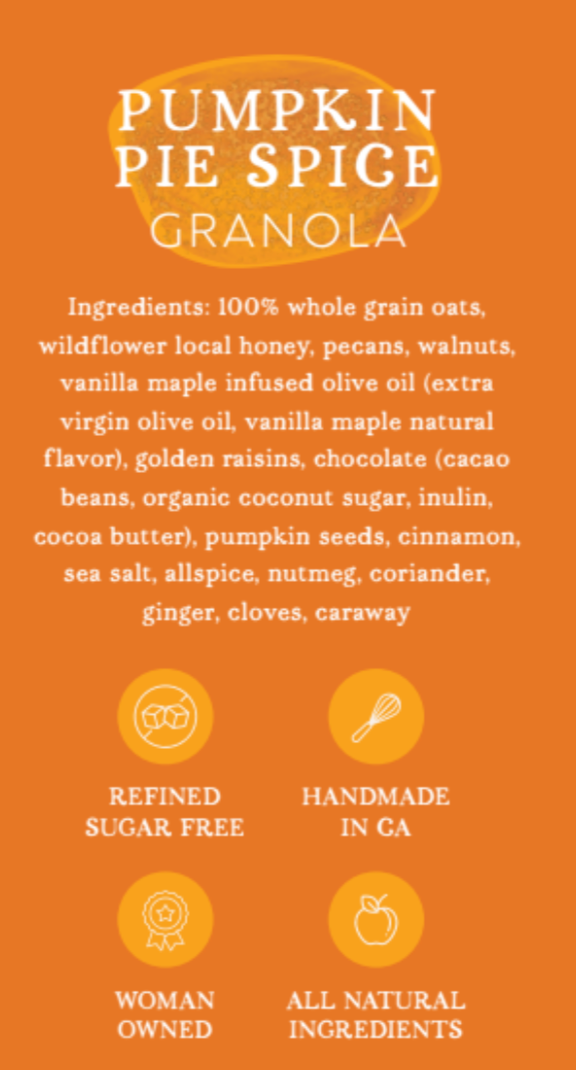Pumpkin Pie Spice Granola