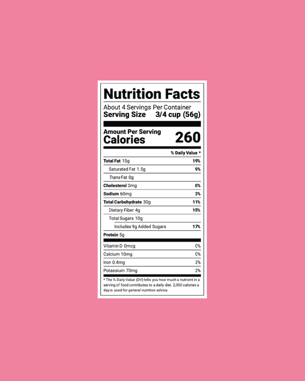 Sweetheart Crunch Granola