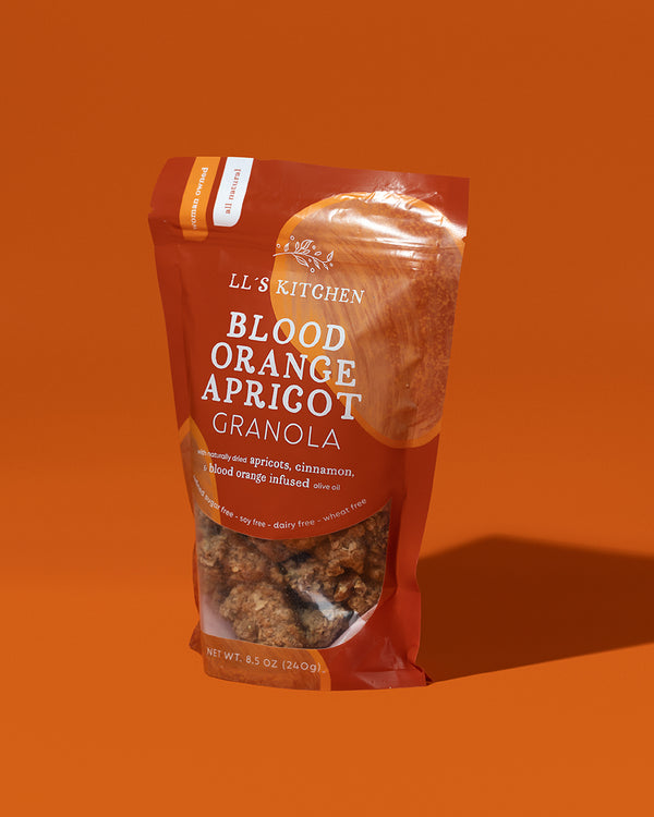 Blood Orange Apricot Granola