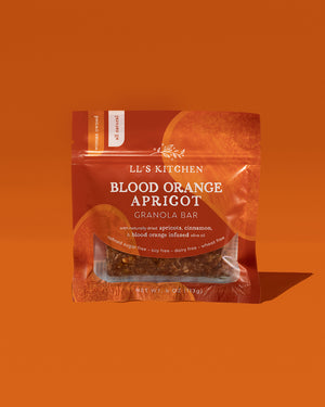Blood Orange Apricot Granola Bar