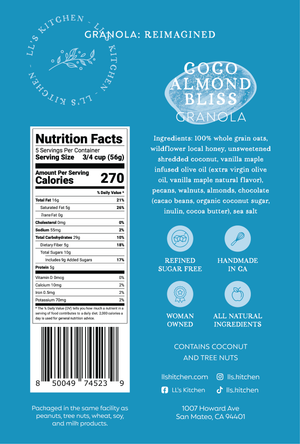 Coco Almond Bliss Granola