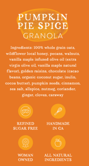 Pumpkin Pie Spice Granola